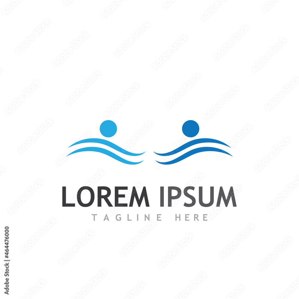 Community, network and social icon Community, network and social icon