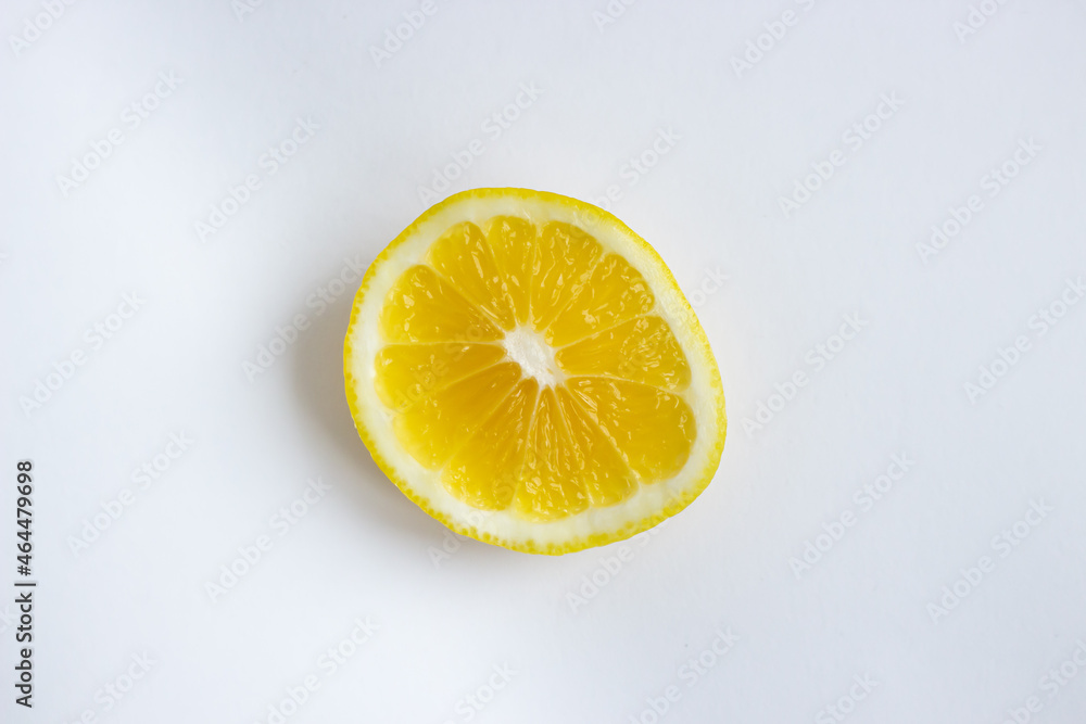 lemon on a white background lemon on a white background