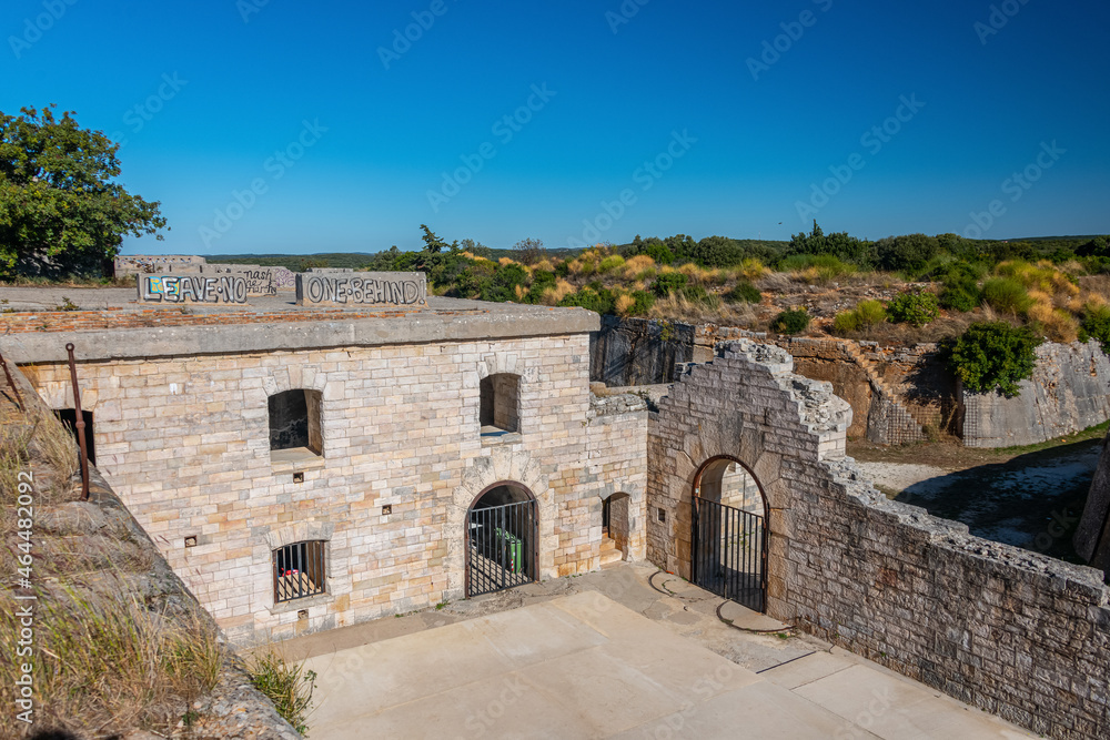 Fort Forno, Part of the Barbariga Defence Groupin Istria. Forno Fortress is a coastal fortress located in Barbariga, which the Austrian Navy built in 1904 to protect its main port.