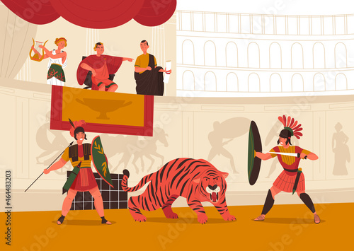 Ancient Roman Illustration