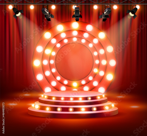 Realistic Retro Stage