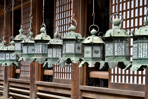 Nara, Japan - july 31 2017 : Kasuga Taisha photo