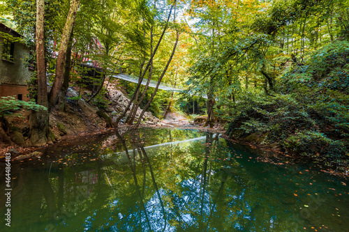 Termal Sudusen waterfall view in Yalova