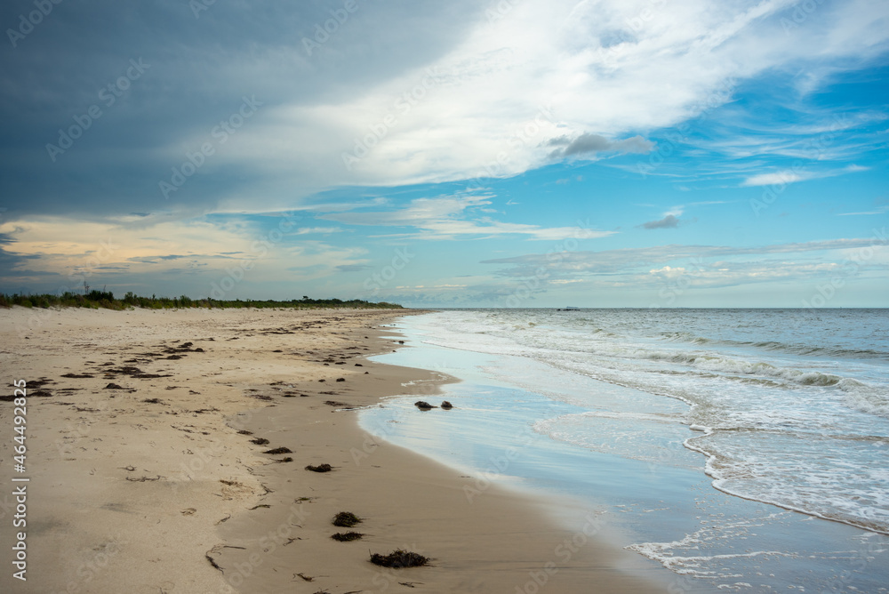 Natural Beauty of a preserved natural beach Natural Beauty of a preserved natural beach