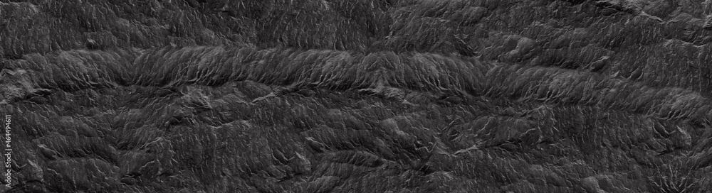 Fototapeta premium Abstract dark grey black slate background or texture.