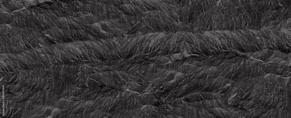 Fototapeta premium Abstract dark grey black slate background or texture.