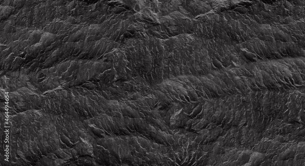 Fototapeta premium Abstract dark grey black slate background or texture.