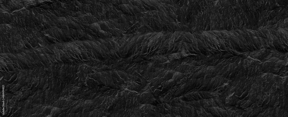 Fototapeta premium Gray grunge banner. Abstract stone background. The texture of the stone wall. Close-up.