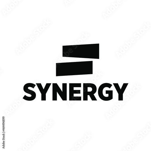 Illustration Vector Graphic of Synergy logo design