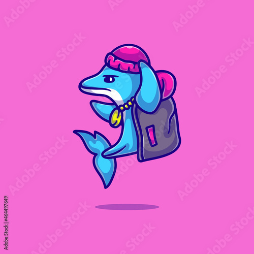 cute dolphin rapper
