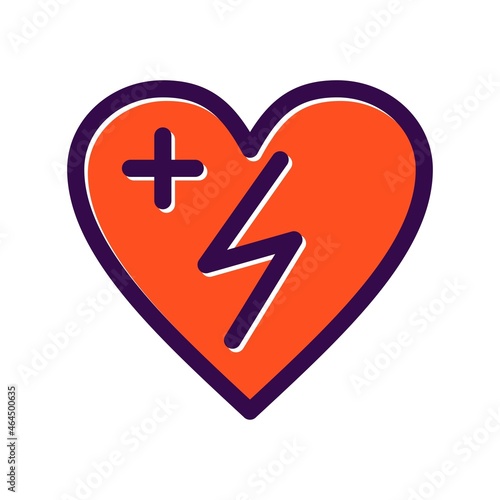 Aed Filled Vector Icon Design