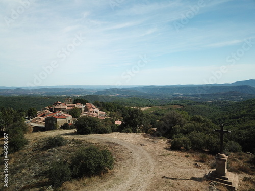 Naturaleza con dron photo