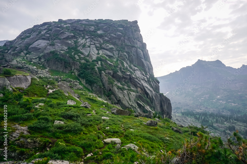 Naklejka premium Beautiful nature in Ergaki Natural Park