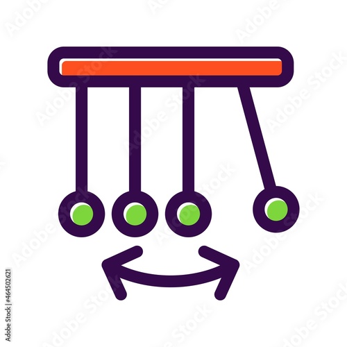 Pendulum Filled Vector Icon Design