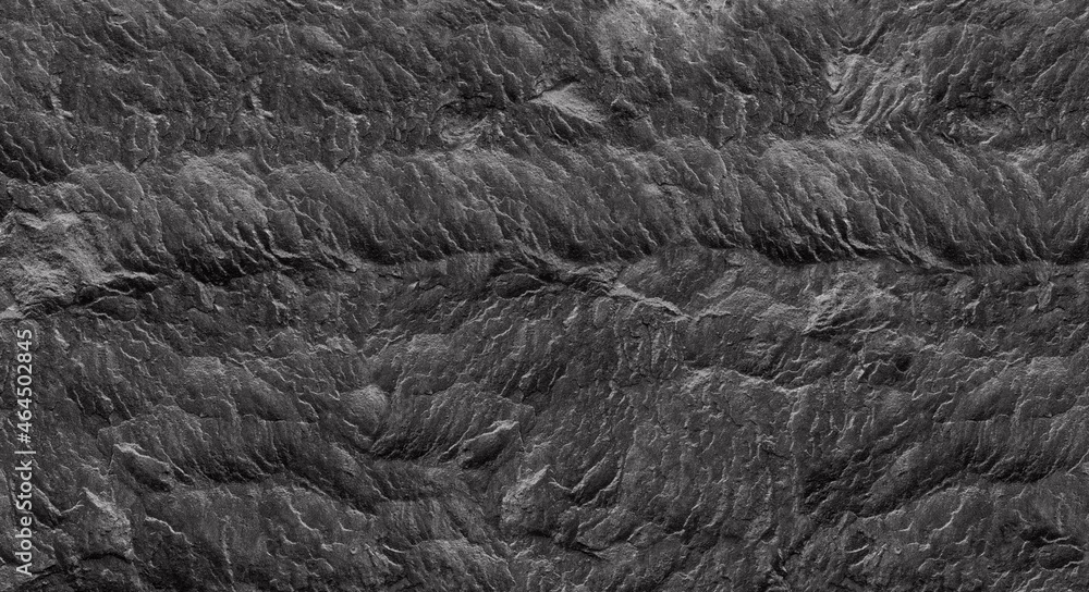 Fototapeta premium Abstract dark grey black slate background or texture.
