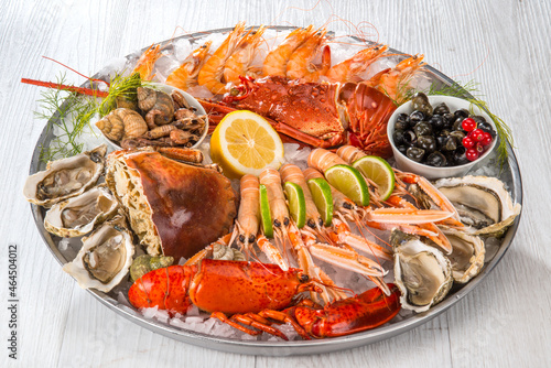 Quadro em tela Plateau fruit de mer