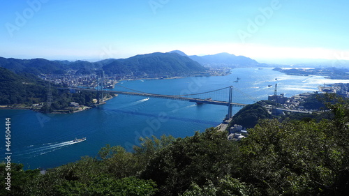 Wallpaper Mural 火の山公園からの関門海峡1 Torontodigital.ca