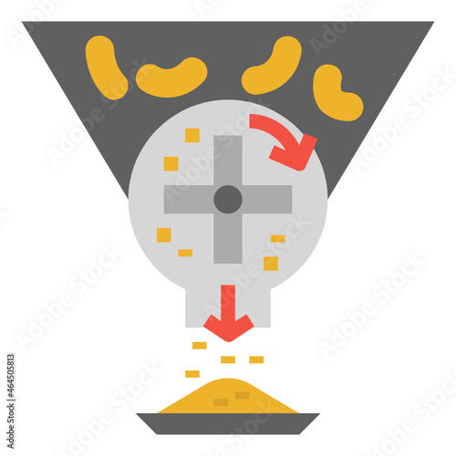 size reduction flat icon
