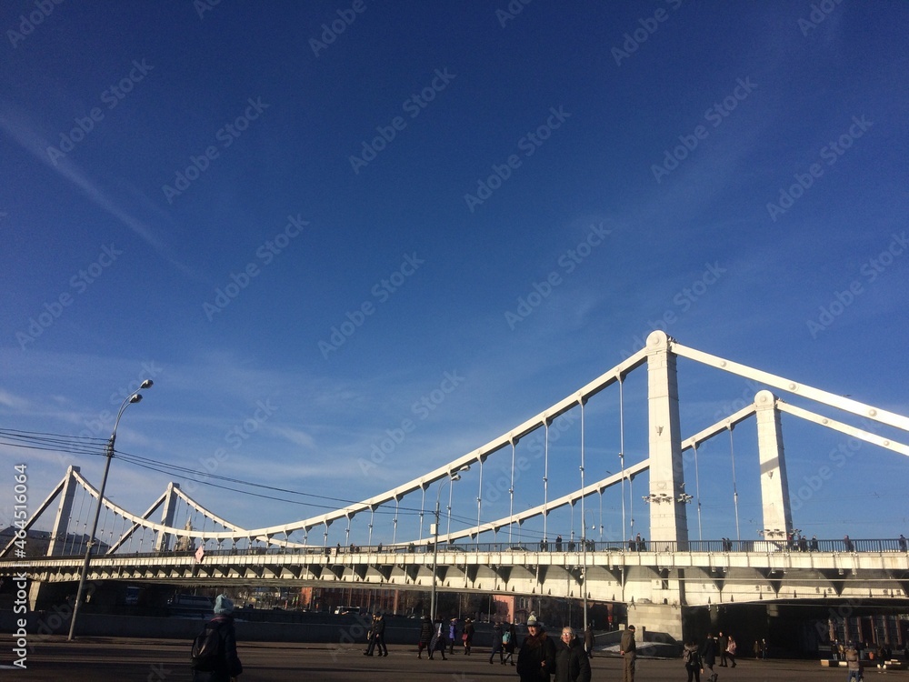 Fototapeta premium bridge in moscow