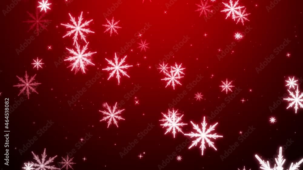 降り注ぐ幻想的な雪の結晶の4K LOOP クリスマス 年末 イベント 降り注ぐ幻想的な雪の結晶の4K LOOP クリスマス 年末 イベント