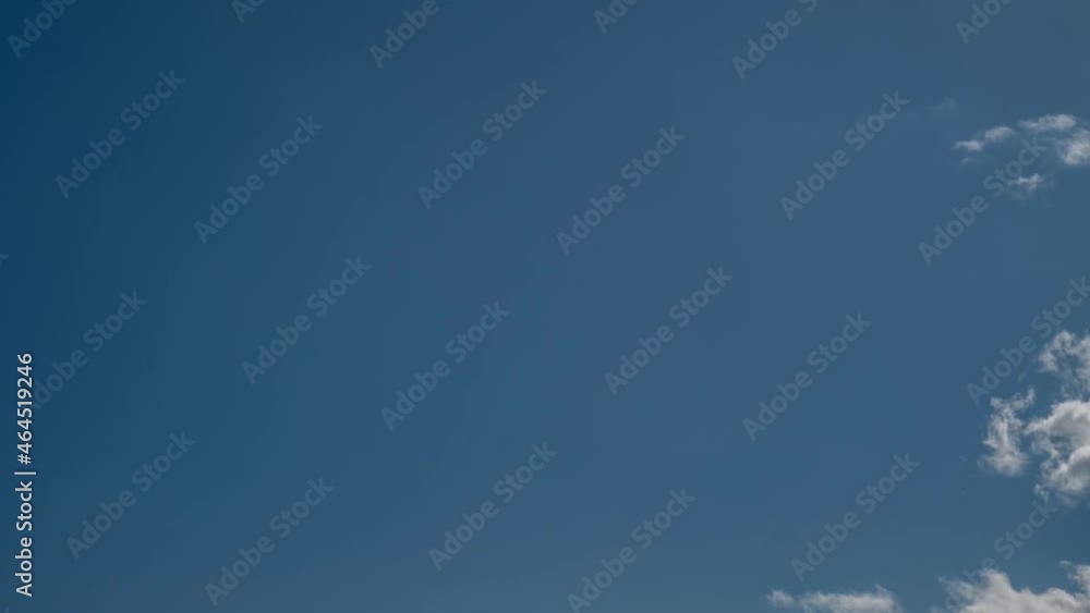 blue sky with clouds. timelapse blue sky with clouds. timelapse