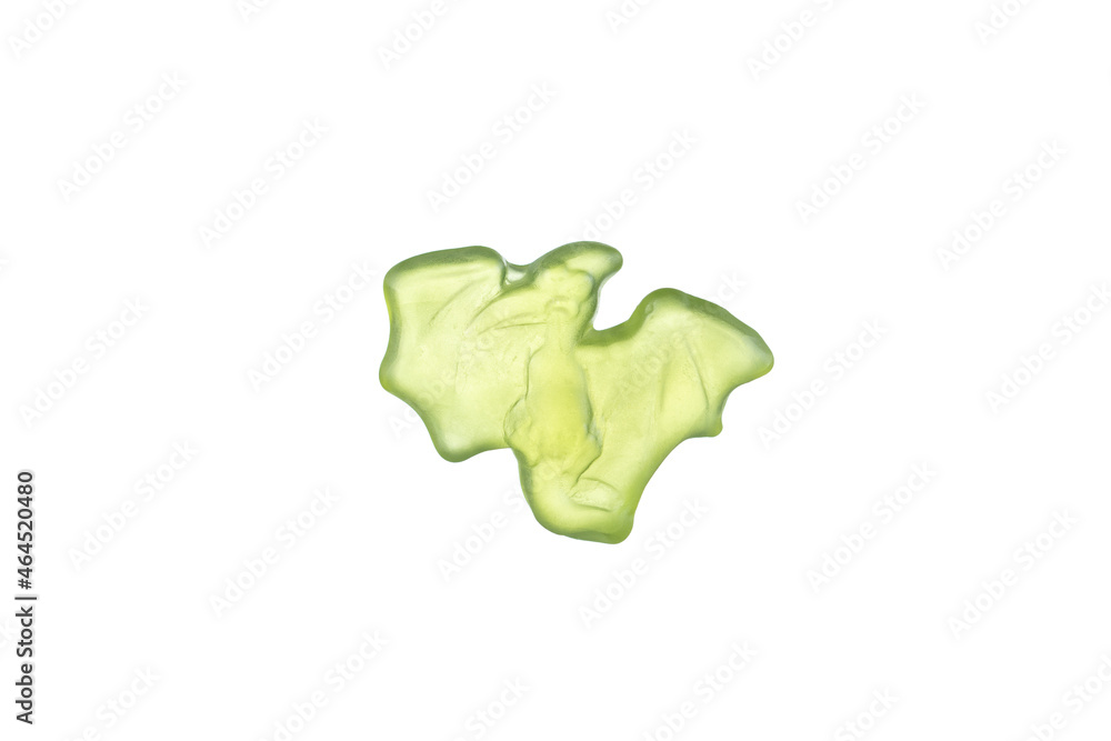 Gummy Jelly in form of dragon isolated on white background Gummy Jelly in form of dragon isolated on white background