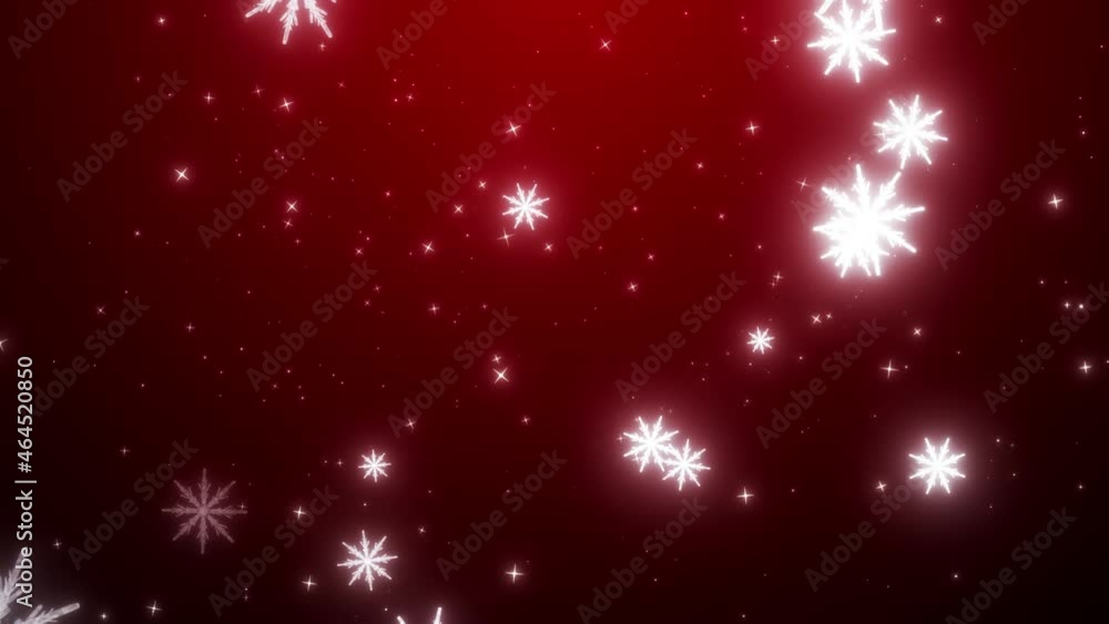 降り注ぐ幻想的な雪の結晶の4K LOOP クリスマス 年末 イベント 降り注ぐ幻想的な雪の結晶の4K LOOP クリスマス 年末 イベント
