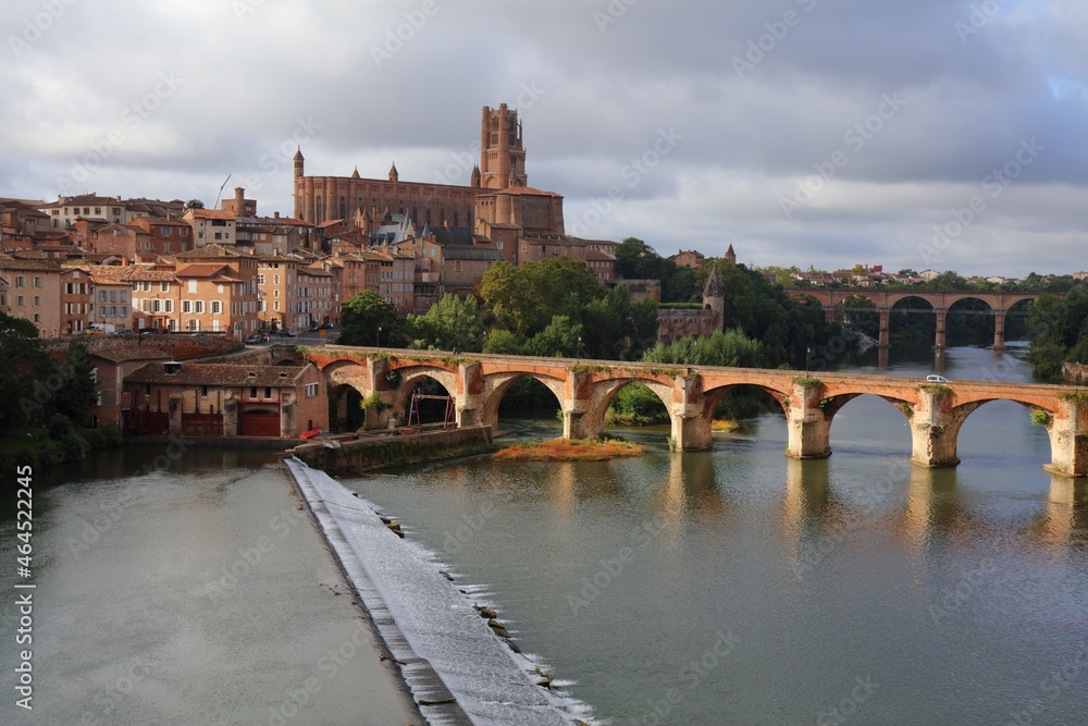 Albi town in France