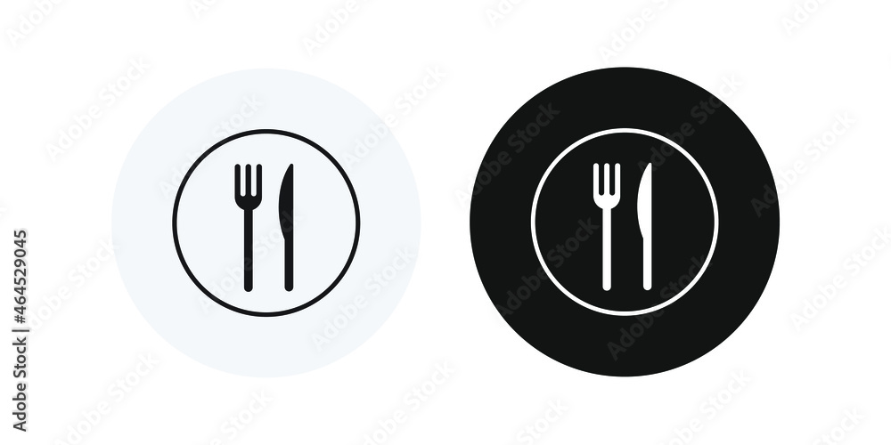 Knife Fork Icon Vector For Web, Presentation, Logo, Infographic Knife Fork Icon Vector For Web, Presentation, Logo, Infographic