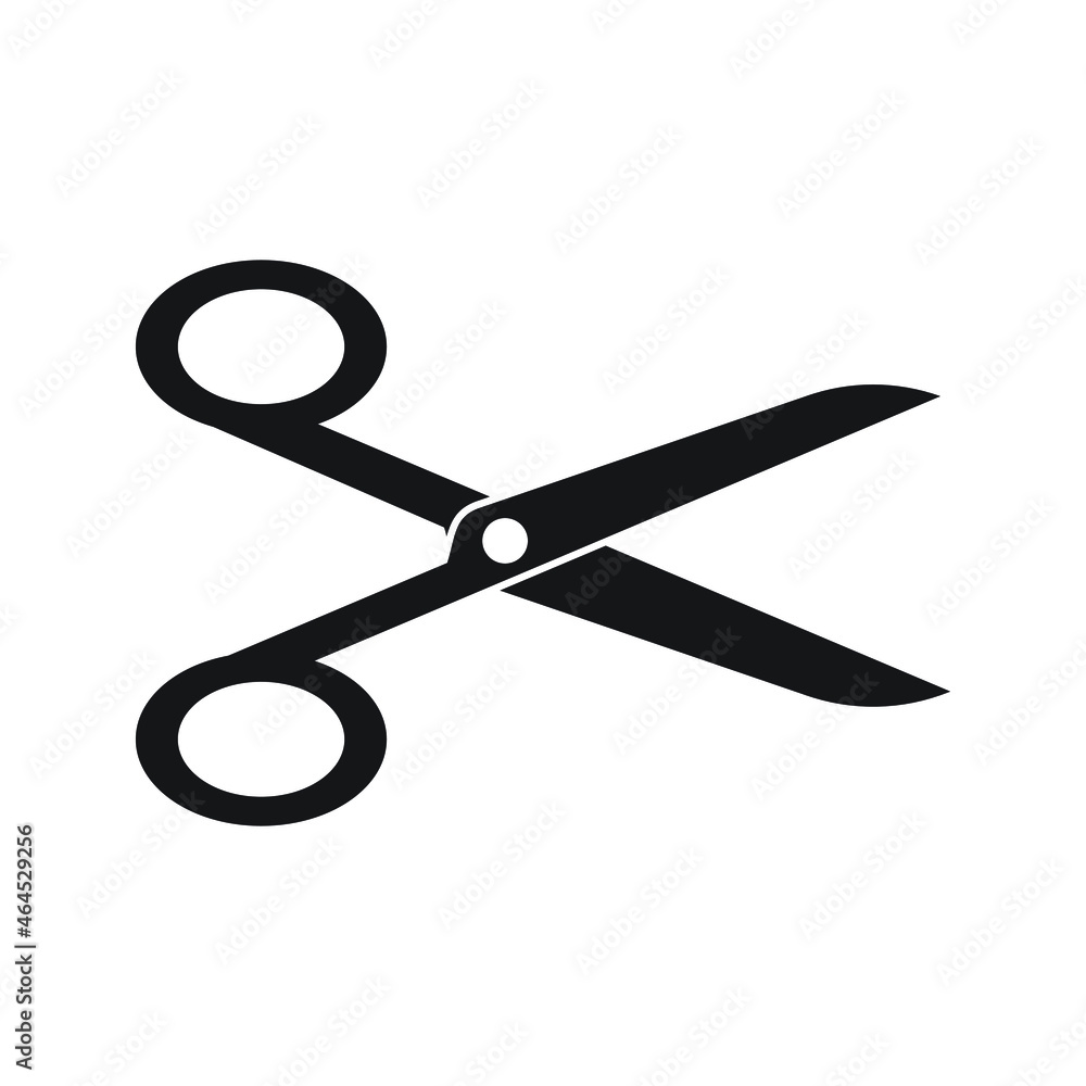 scissors Icon Vector For Web, Presentation, Logo, Infographic, haircut, tailor, hairdresser, haircut