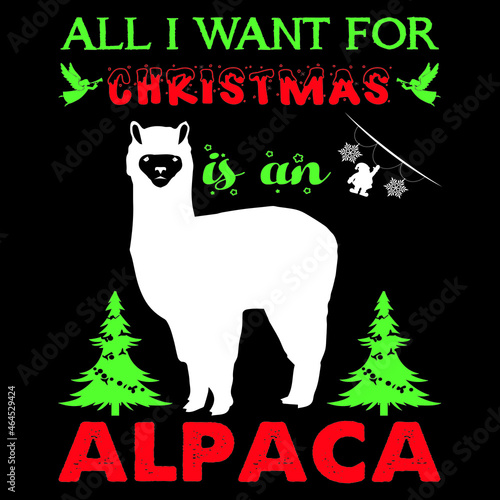All i want for Christmas is an alpaca