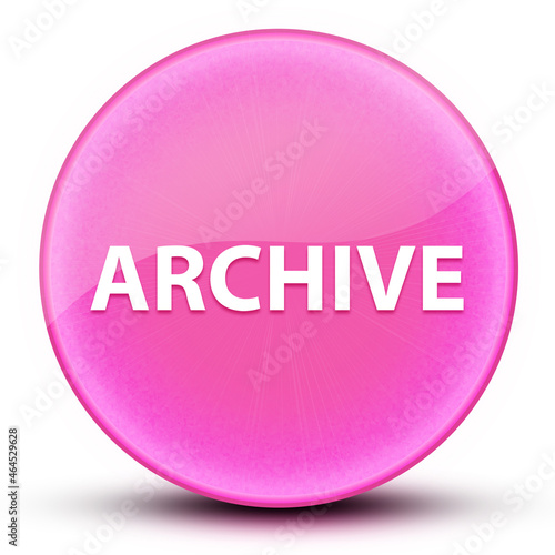 Archive eyeball glossy elegant pink round button abstract photo