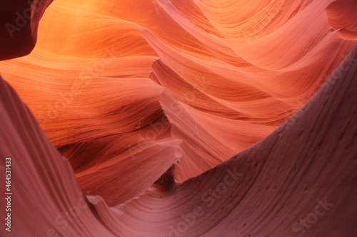 colores y texturas del cañón del antílope de arizona