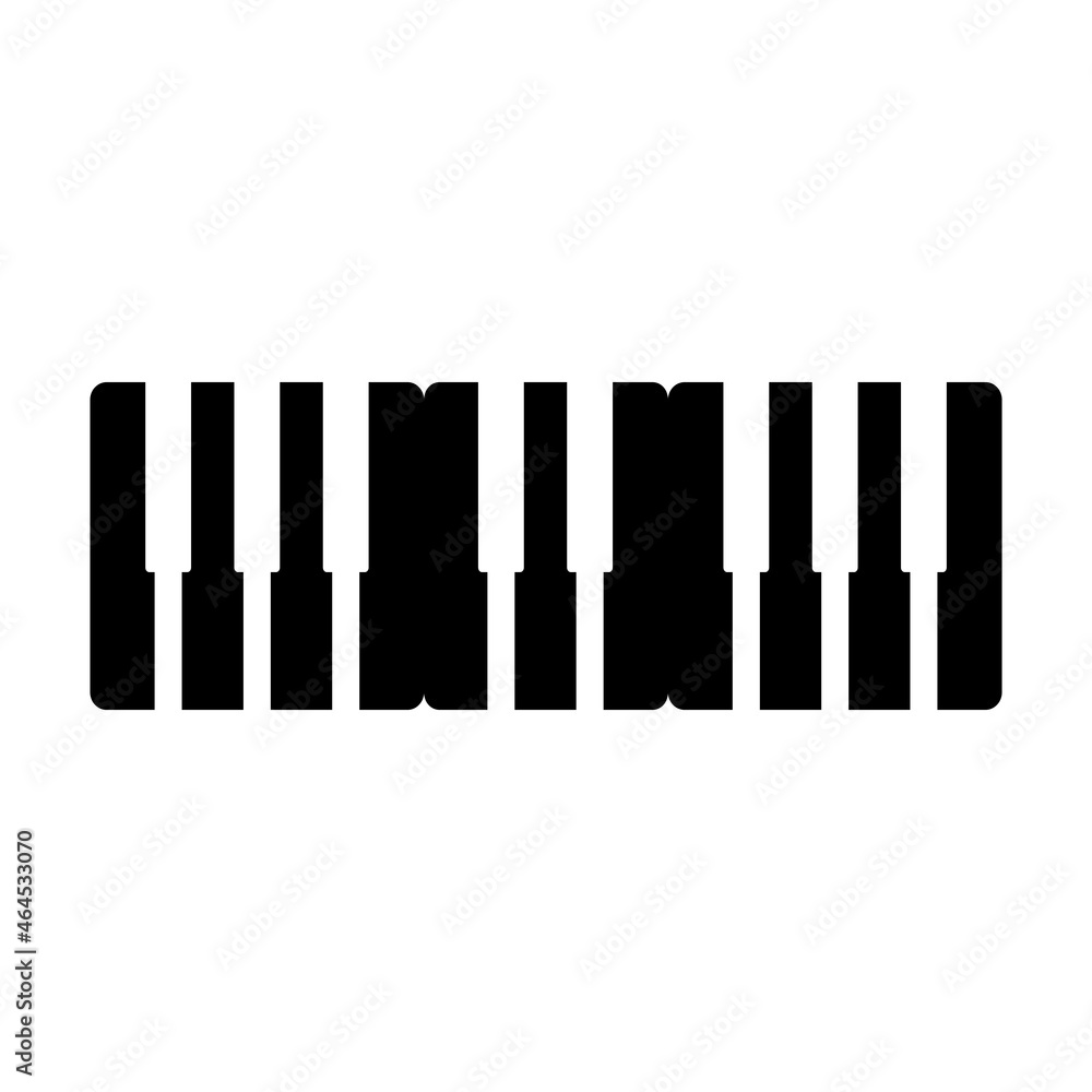 Piano Keys Icon Design Vector Template Illustration Sign And Symbol Piano Keys Icon Design Vector Template Illustration Sign And Symbol
