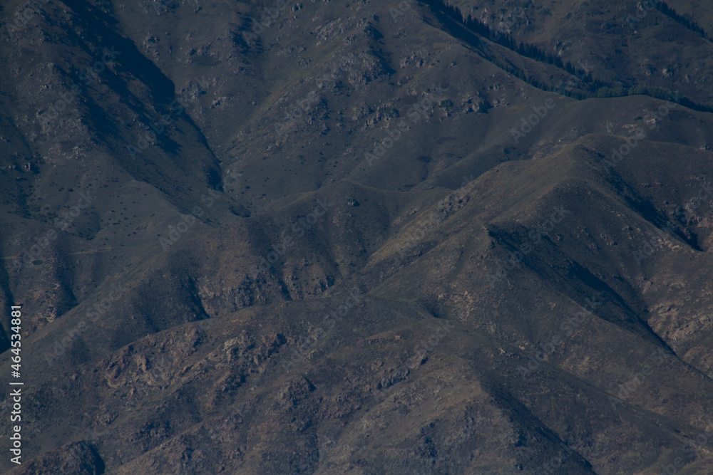 view of the mountains