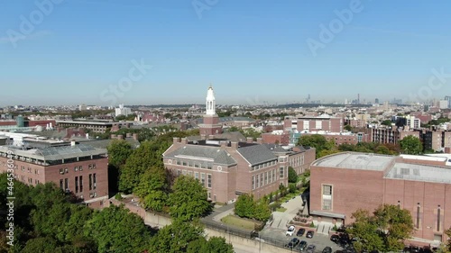 Aerial of Flatbush, Brooklyn and Brooklyn College photo