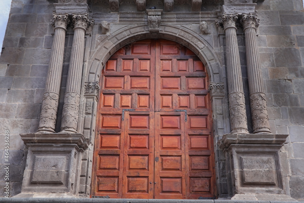 Tür, Eingang, Haustür, Holztür, Wohnung, Spanien