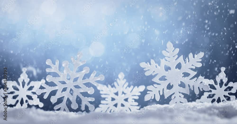 Christmas snowflakes background Christmas snowflakes background