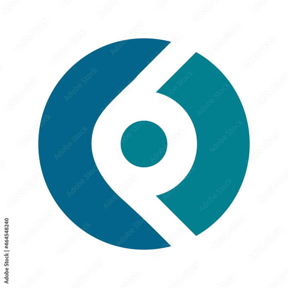 small connected dots vector logo or icon small connected dots vector logo or icon