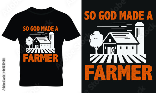 Funny farmer cool t shirt design.