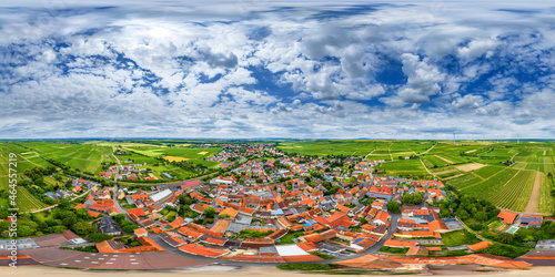 Dalsheim Germany 360° x 180° aerial skypano photo