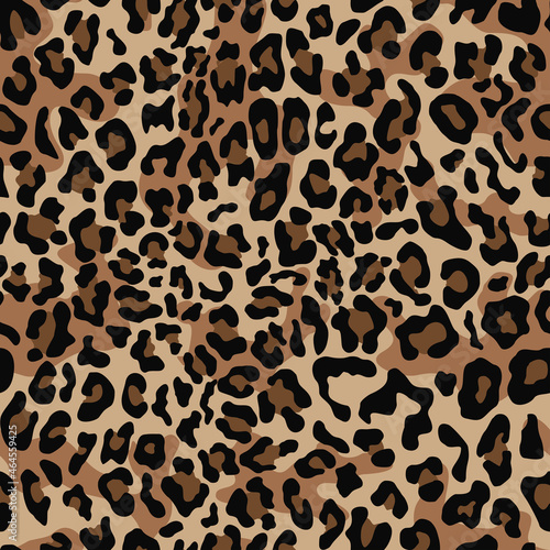 Vector leopard print, modern trendy design for clothes, fabric, wallpaper.