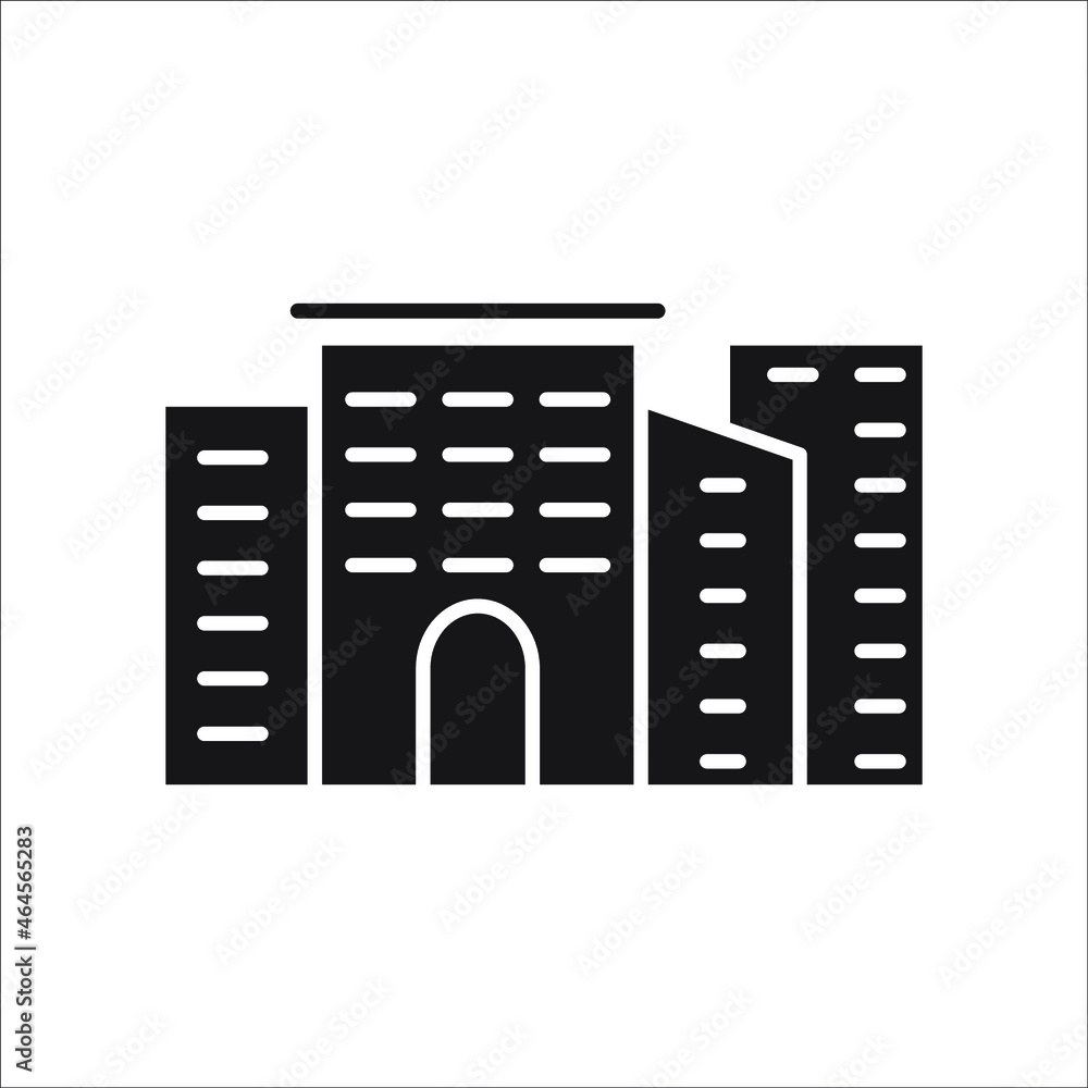 Building and real estate city icons symbol vector elements for infographic web Building and real estate city icons symbol vector elements for infographic web