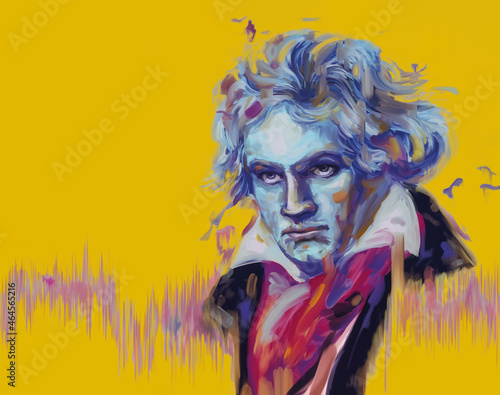 Beethoven Illustration photo
