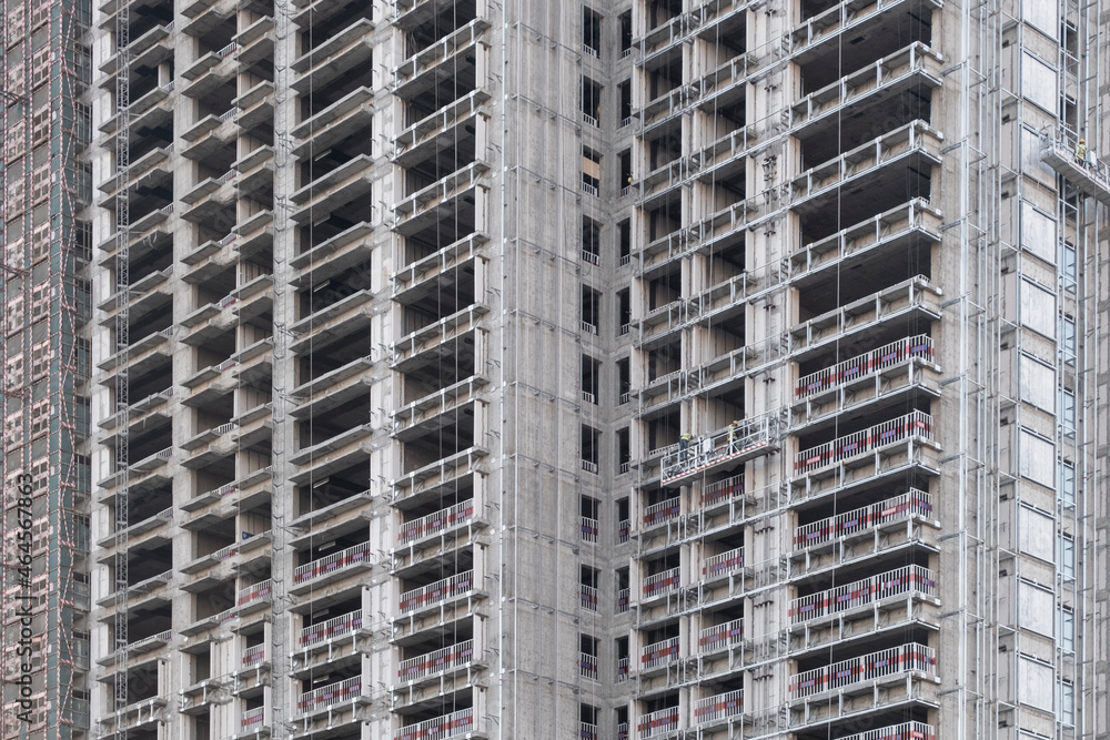 building under construction against sky