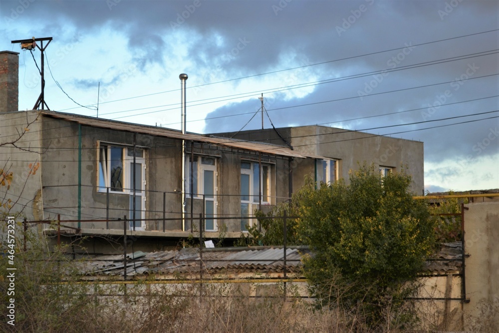 old abandoned house