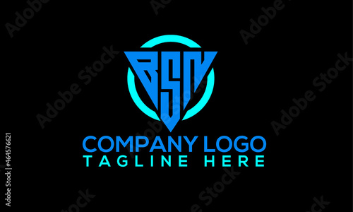 BSN Fitness Logo Design