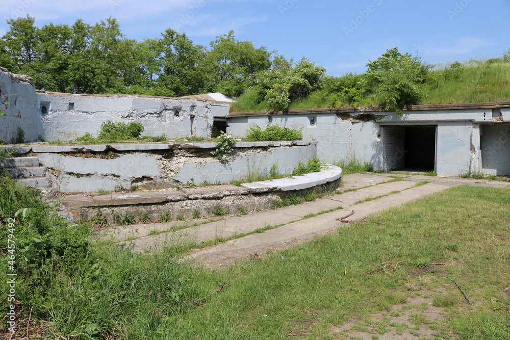 old abandoned fort