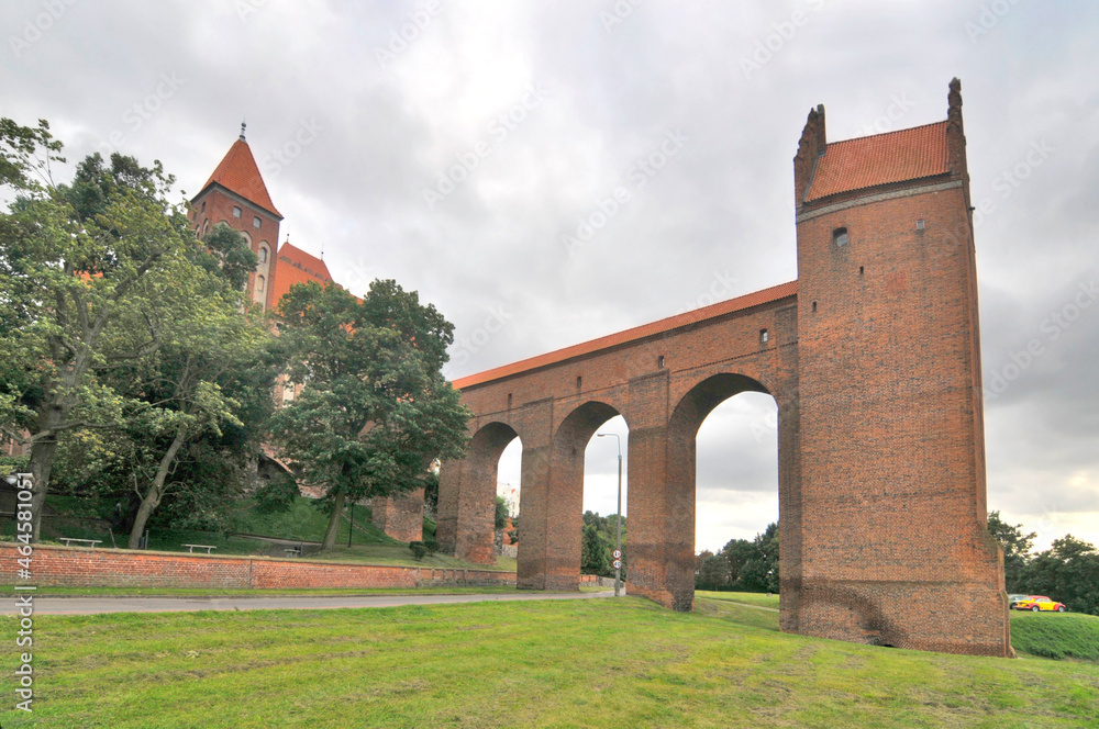 Fototapeta premium Gotycki zamek w Kwidzyniu, Polska
