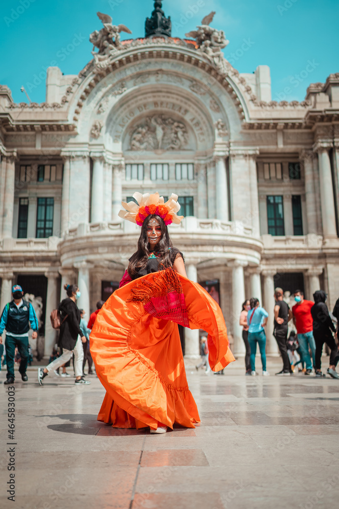 Fototapeta premium Mexican catrina 